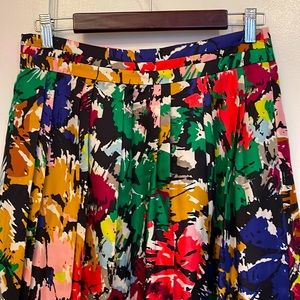 J Crew size 4 Silk floral skirt
